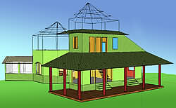 Costa Rica Eco-House Design - Green Building